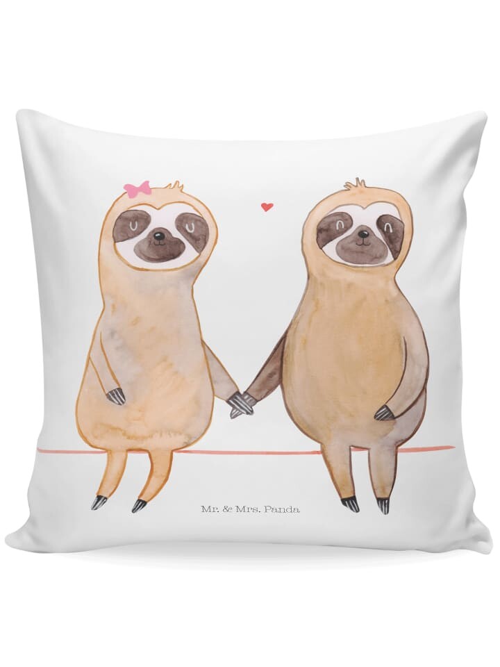 

Подушка Mr. & Mrs. Panda, белый