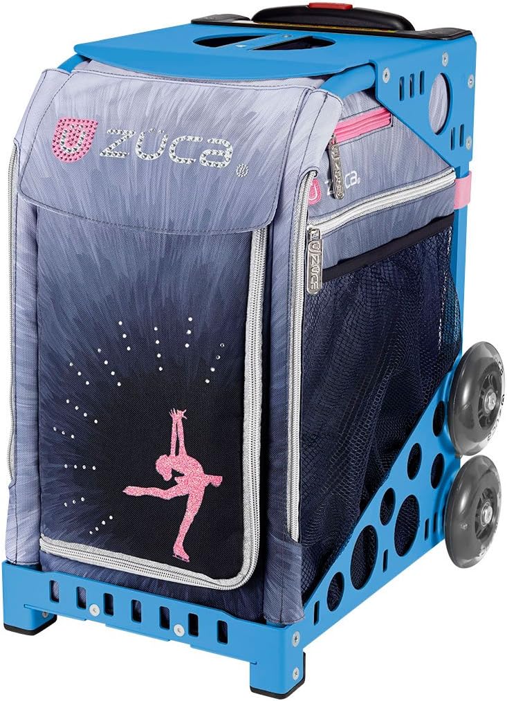 

Сумка ZUCA Ice Dreamz LUX с вставкой и синей рамой с мигающими колесами