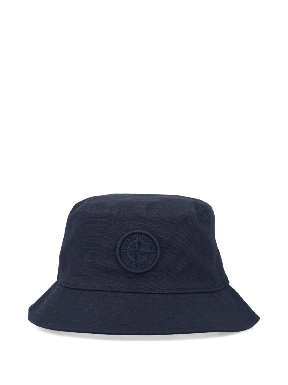

Панама с вышивкой Stone Island Junior, синий