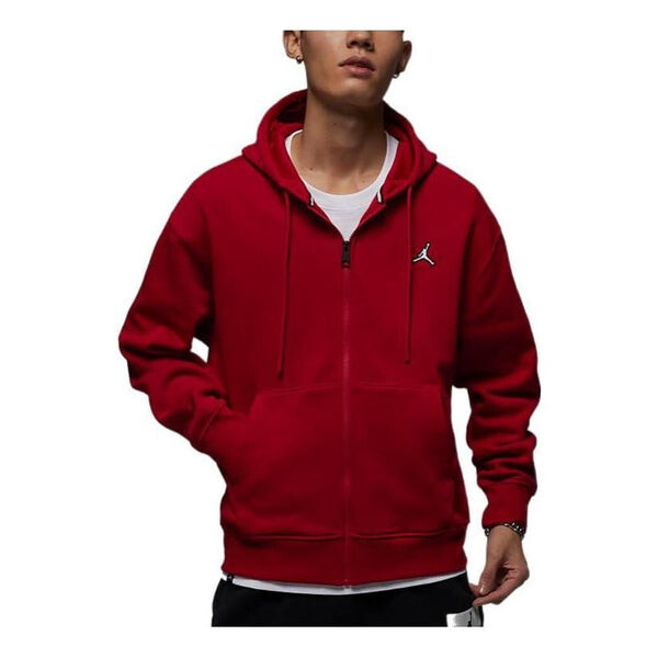 

Толстовка Air Jordan Hooded Zipped Jacket 'Red', красный