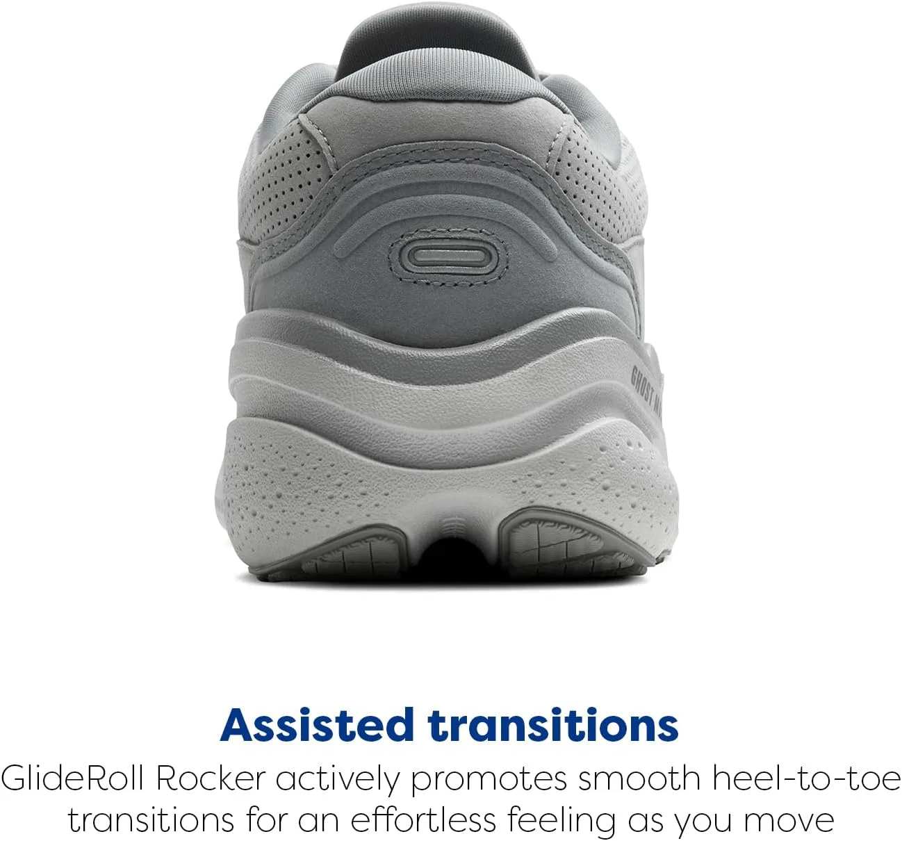 Мужские кроссовки Brooks Ghost Max 2, Primer Grey Oyster Alloy — фото 3
