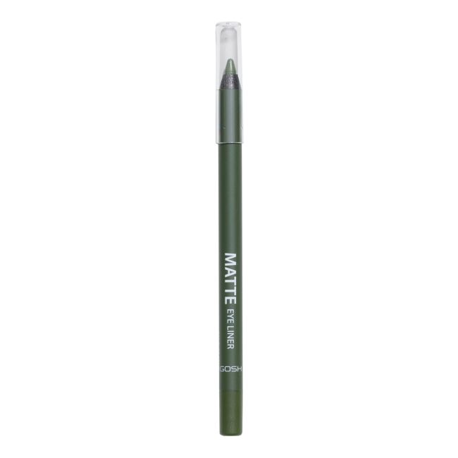 

Матовая подводка для глаз Gosh, цвет olive green, 1,2 гр