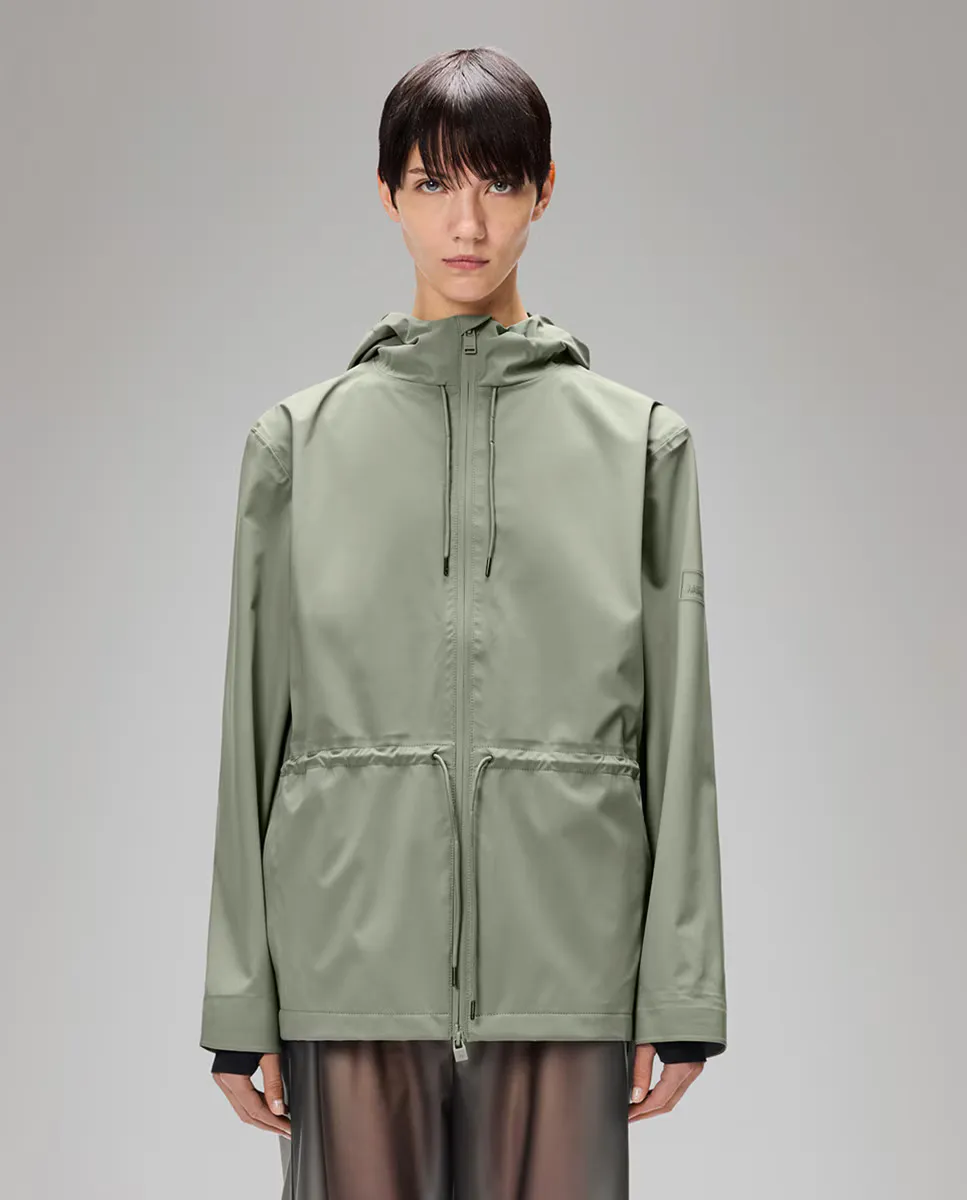 

Женская куртка Hardshell Short String W Jacket Rains, светло-зеленый