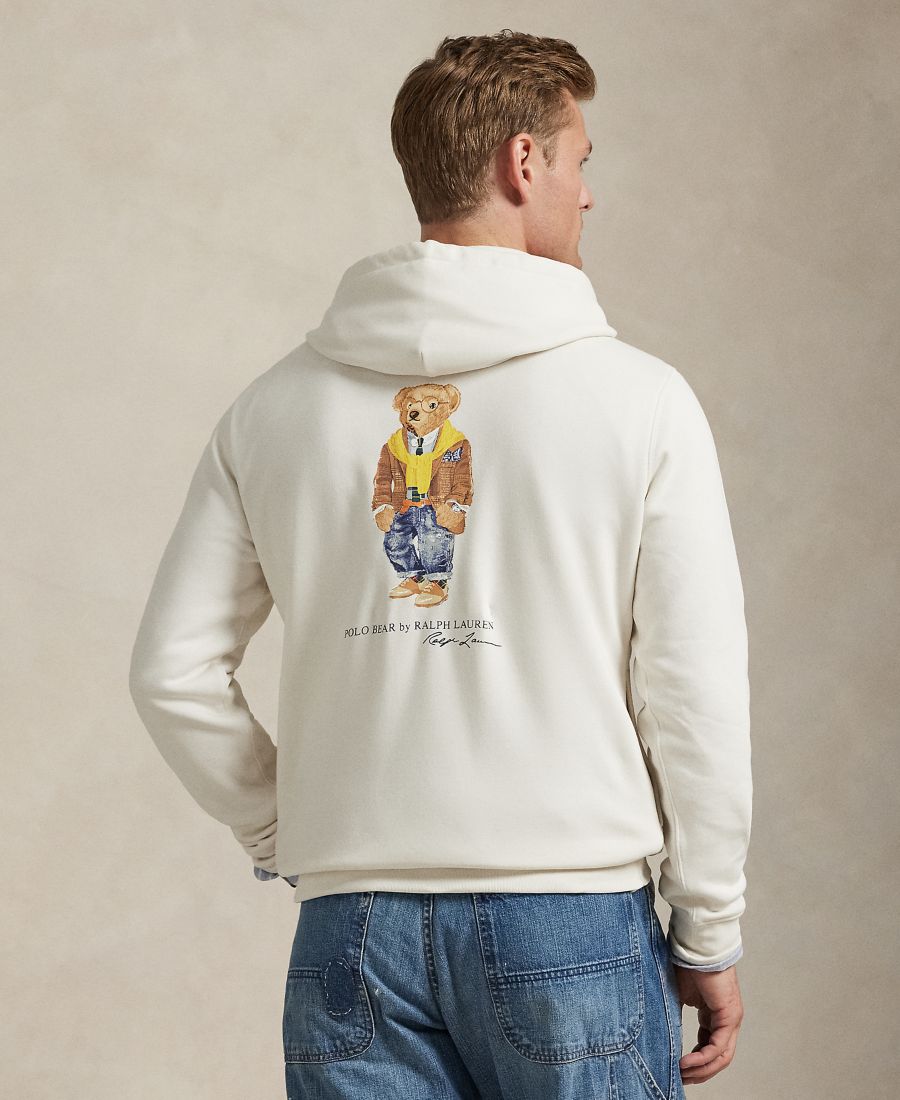 Мужская толстовка Polo Bear из флиса с капюшоном Polo Ralph Lauren, Nevis — фото 4