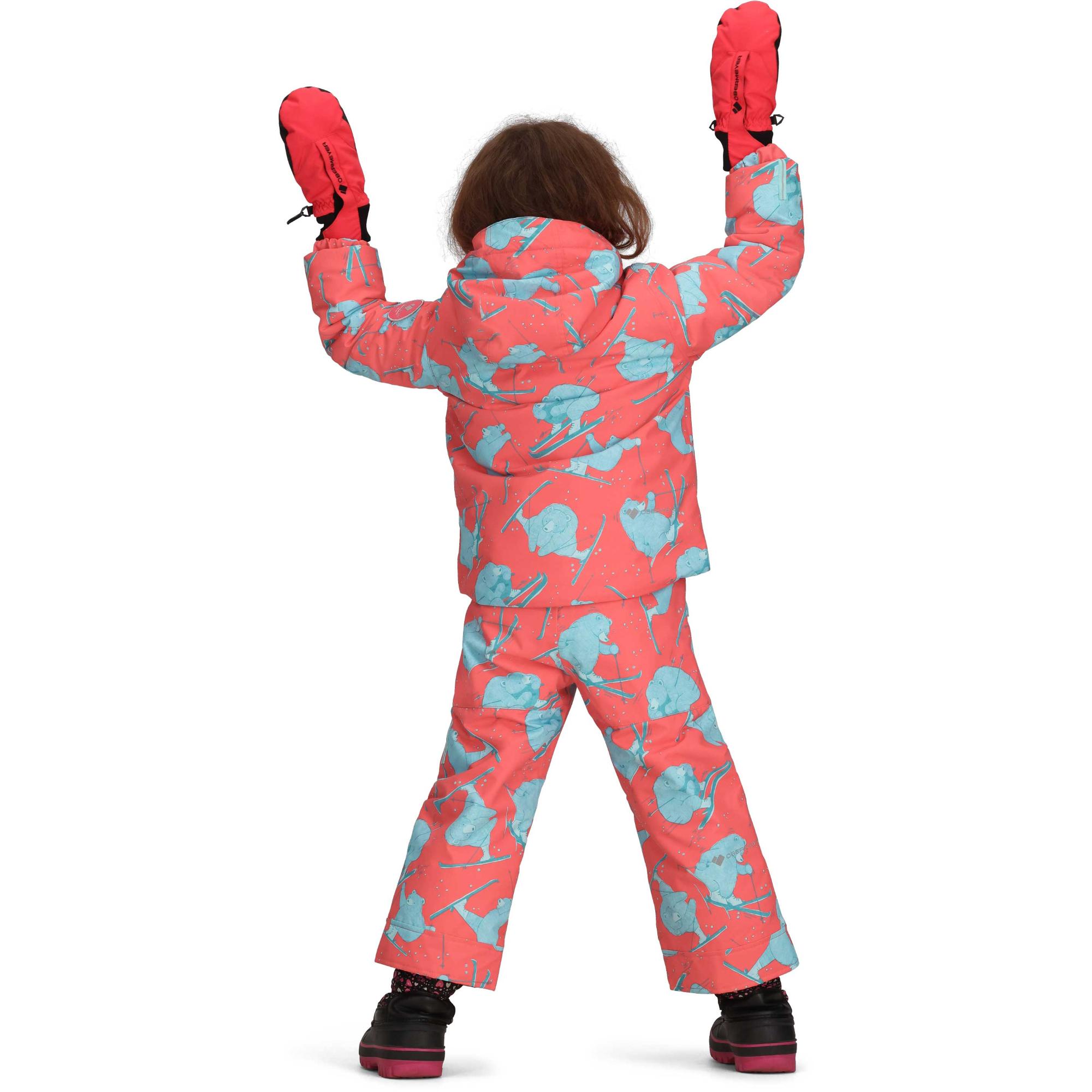 Зимняя куртка Ашор для маленьких девочек Obermeyer, Daffy Dayz Pink — фото 3