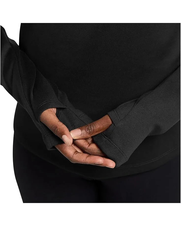 Толстовка Nike One Therma-FIT 1/2-Zip Mid Layer, Black — фото 3