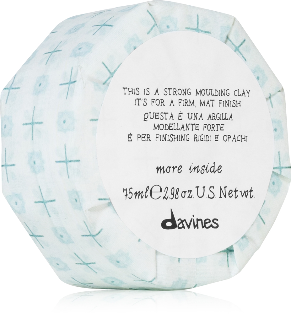 

Подробнее внутри прочной лепной глины для волос Davines, 75 мл