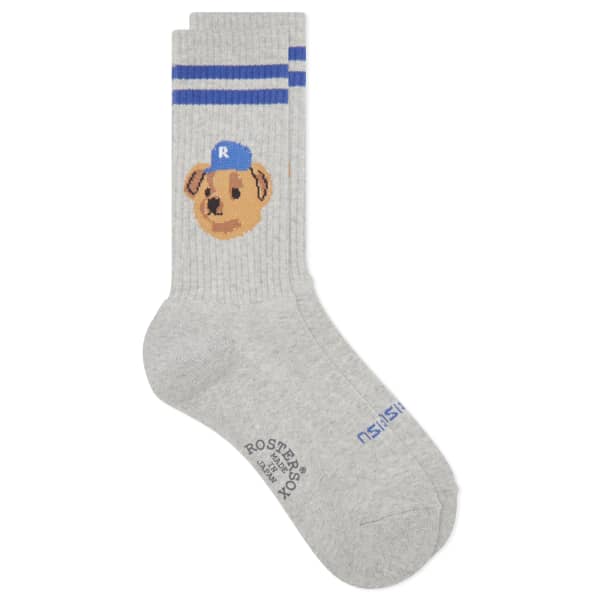 

Носки с медвежьей командой Rostersox, серый