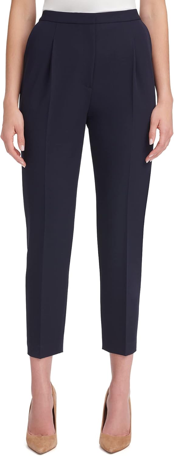 

Женские брюки Tommy Hilfiger Sloane с эластичной талией и щиколоткой, Deep Midnight