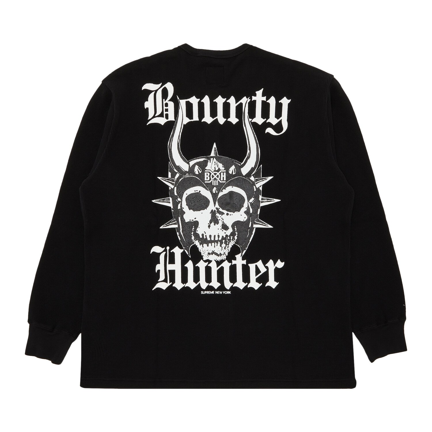 Термальный топ Henley с длинными рукавами Supreme x Bounty Hunter, цвет Черный — фото 2