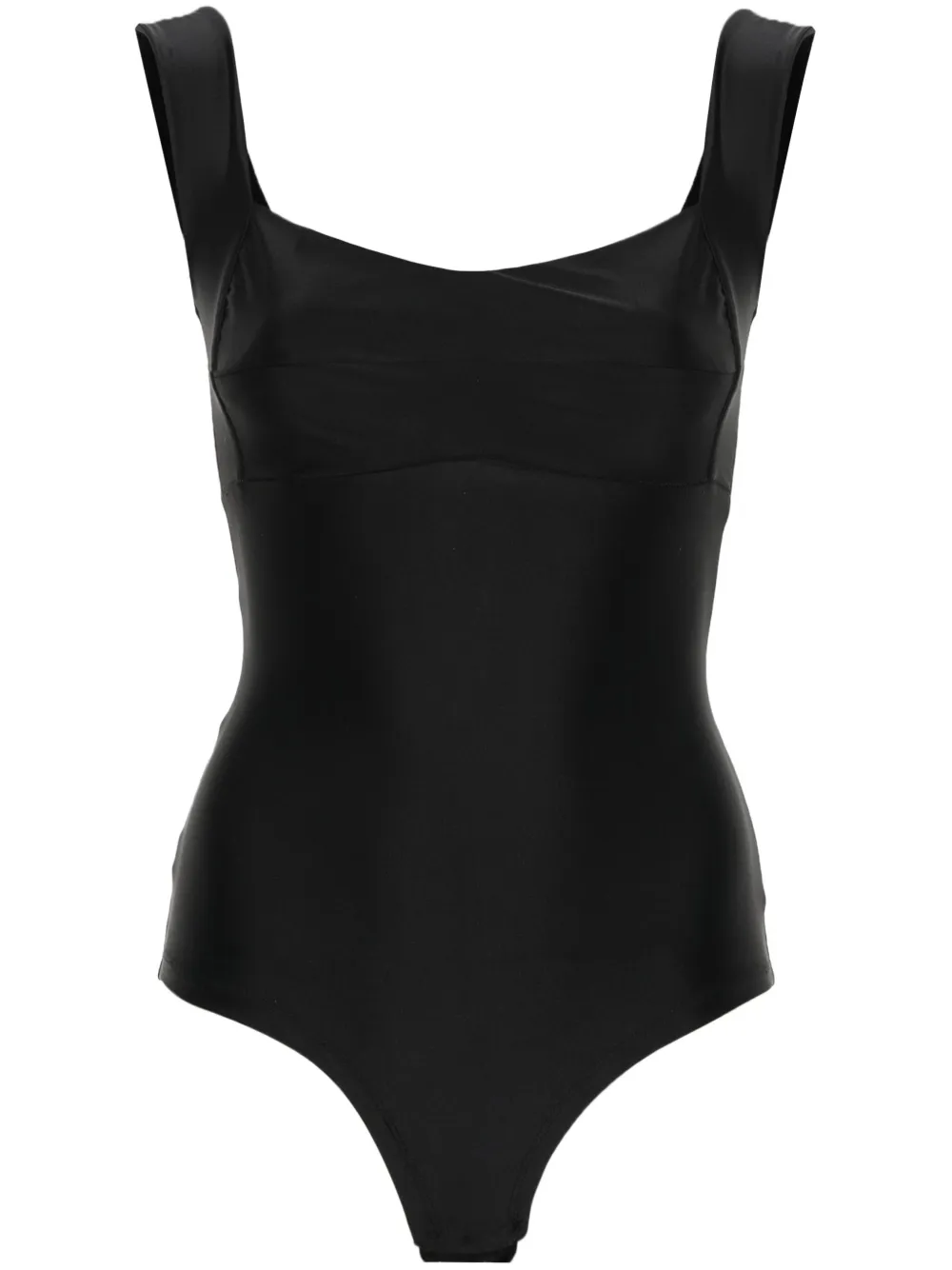 

Боди с квадратным вырезом Atu Body Couture, черный