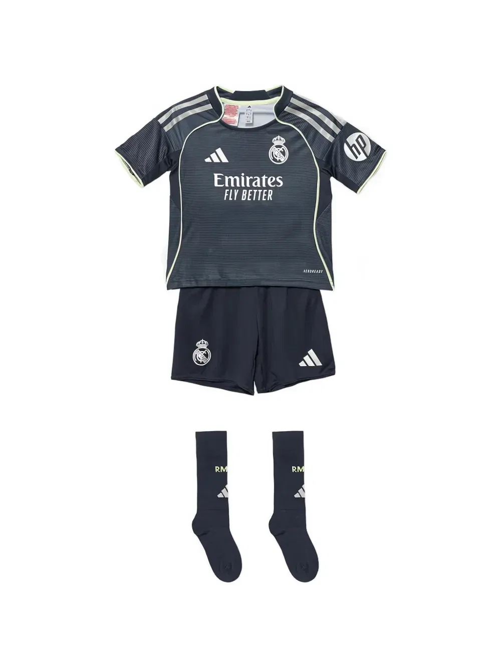 Комплект из шорт и топа с принтом логотипа Adidas Kids, синий