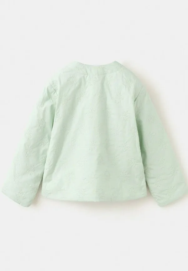 Детская летняя куртка Mango Kids, Pastel Green — фото 2