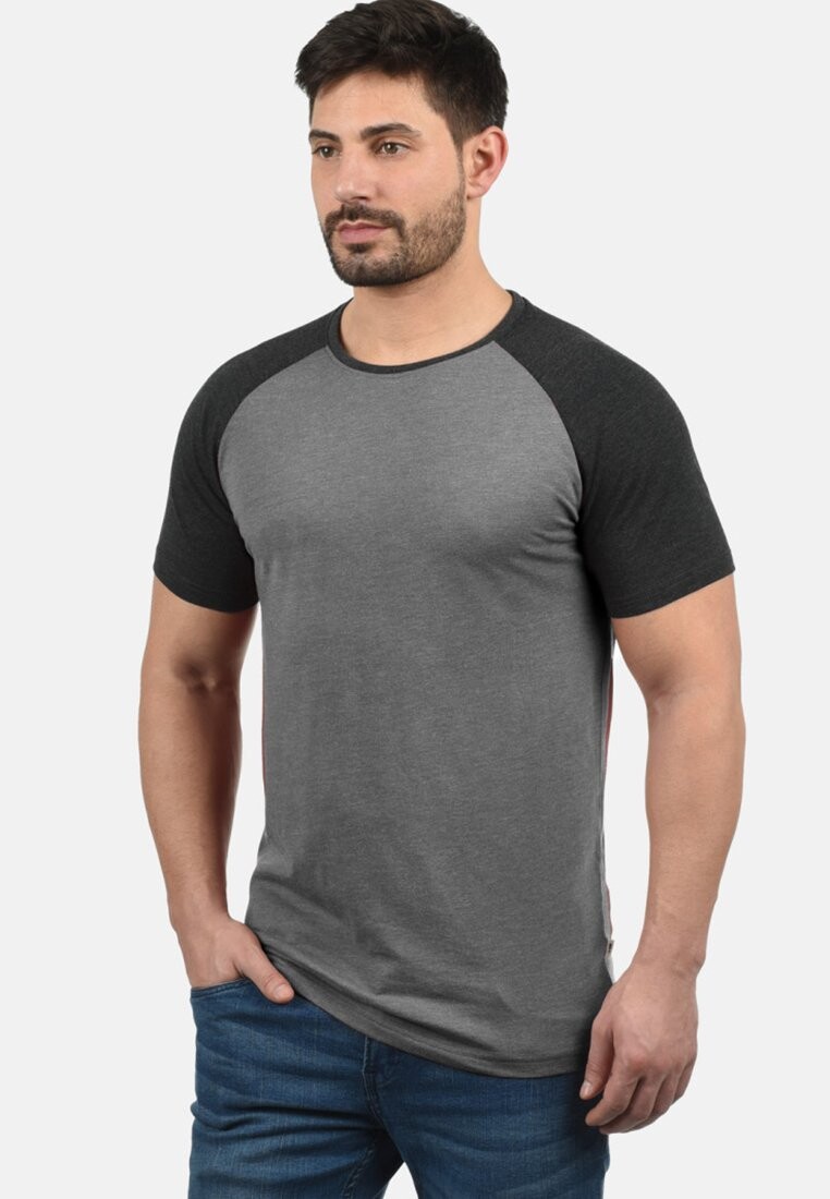 

Футболка базовая SDBASTIAN Solid, цвет grey melange