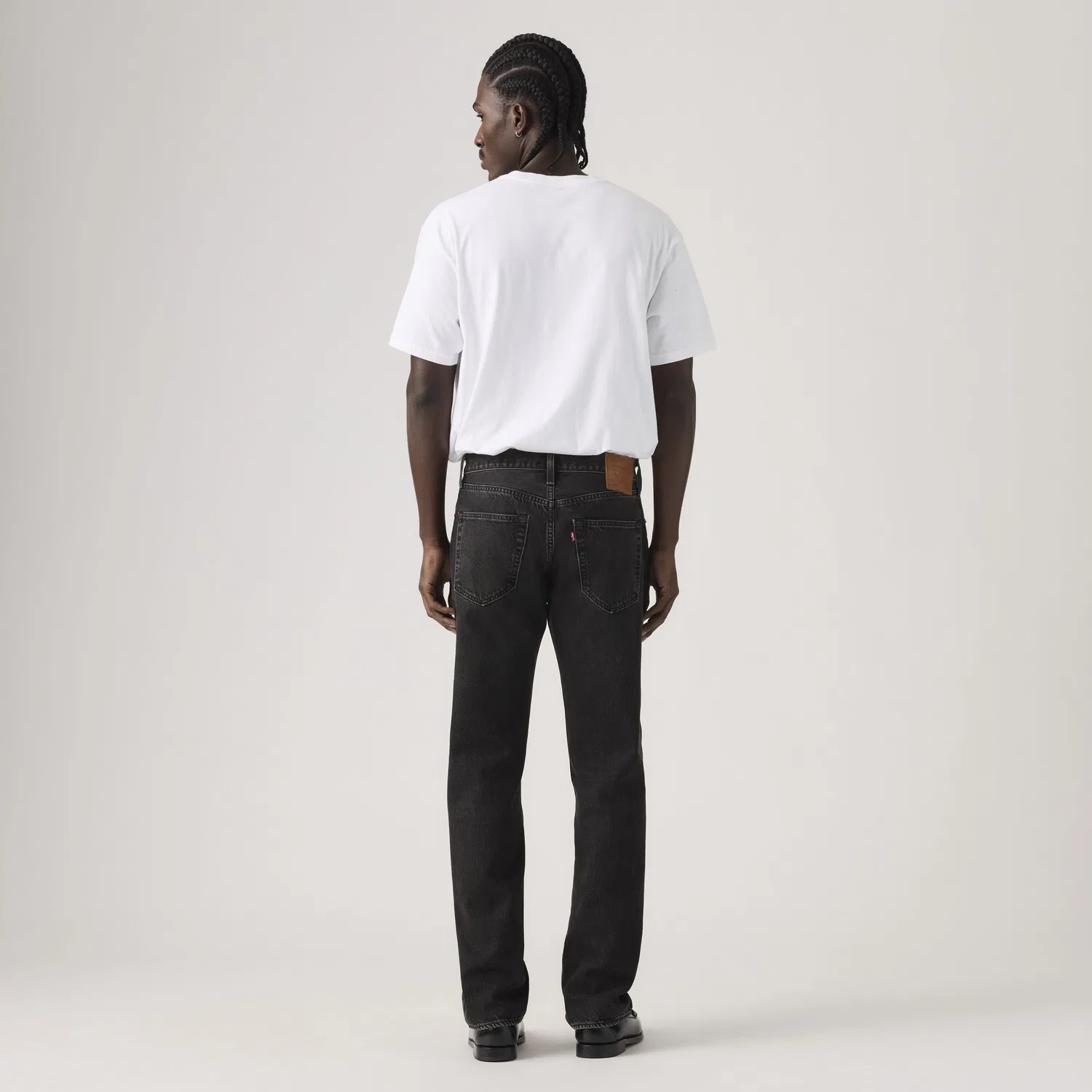 Мужские джинсы Levi's 501 Original Thermodapt, черный — фото 3