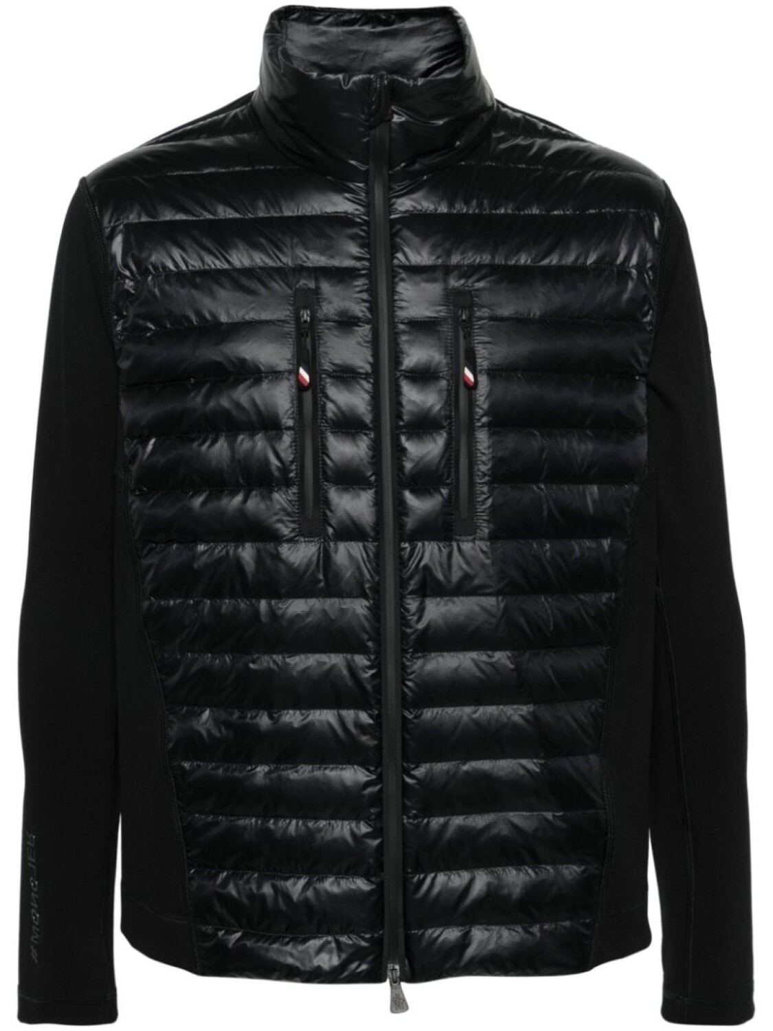 

Moncler Grenoble легкая куртка с дутыми вставками, черный