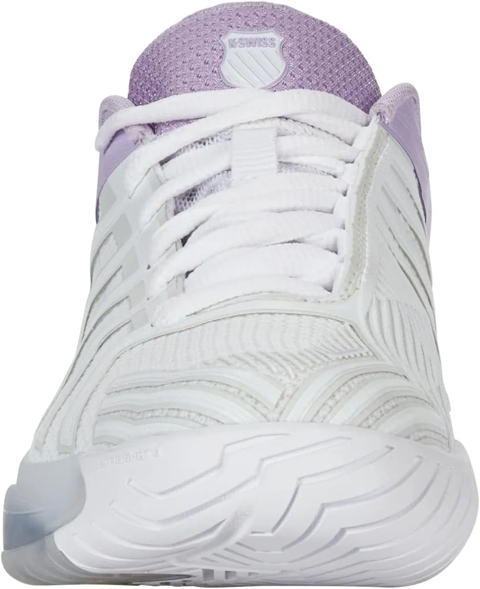 Кроссовки теннисные K-Swiss Ultrashot 4, White/Orchid Petal/Neon Blaze — фото 3