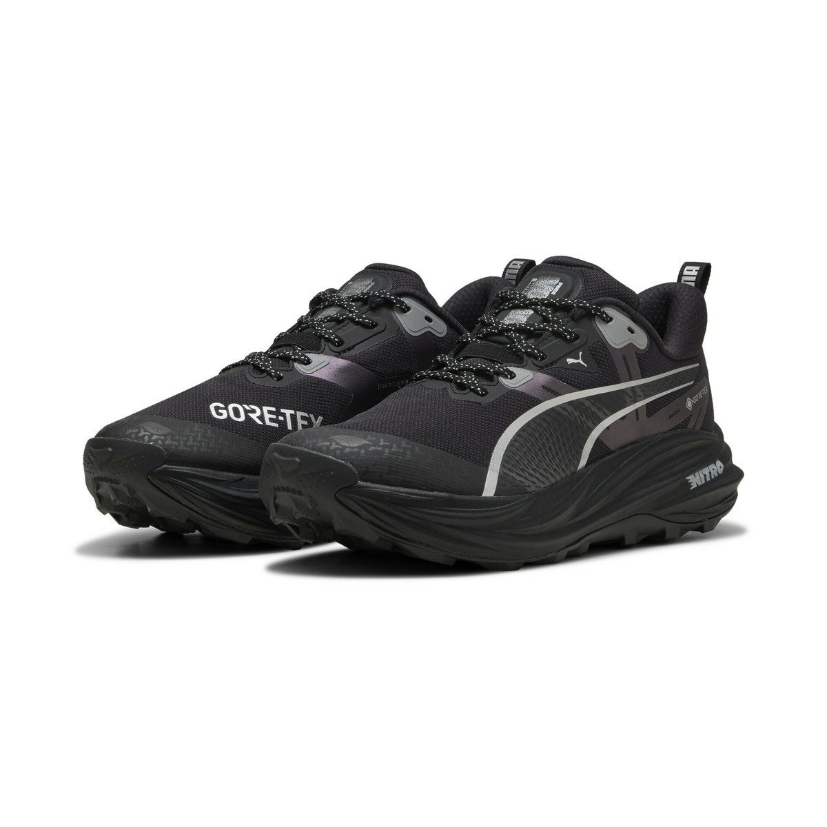 Мужские беговые кроссовки Voyage Nitro 4 Gore-Tex PUMA, PUMA Black-PUMA — фото 2
