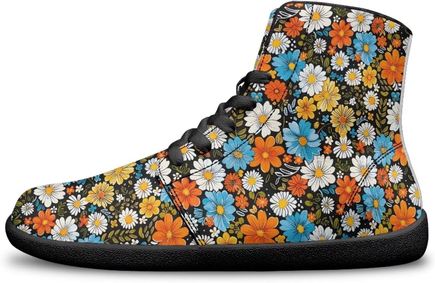 

Мужские и женские сандалии Binienty с широкой подошвой, босоножки, высокие кроссовки на шнуровке, кросс-тренеры, нескользящие, Retro Daisy