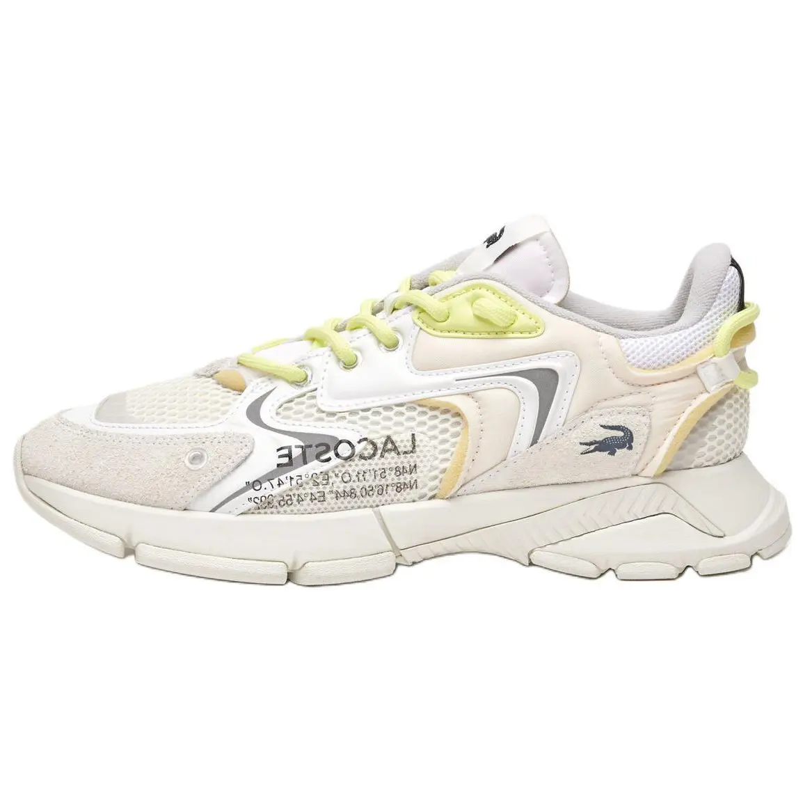 

Кроссовки LACOSTE L003 Neo Lifestyle Shoes Men Low-top Gray/White, серый/белый