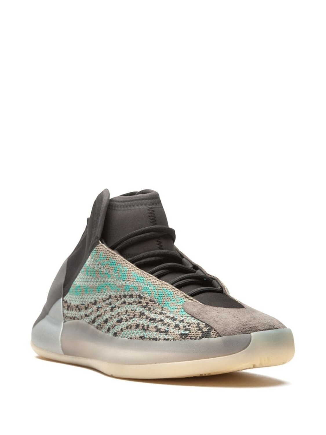 Adidas кроссовки YEEZY QNTM Teal Blue, серый — фото 2