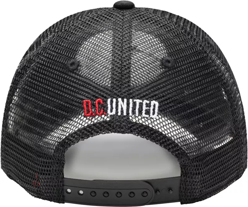 

Черная кепка дальнобойщика Fan Ink для взрослых DC United Atmосфера