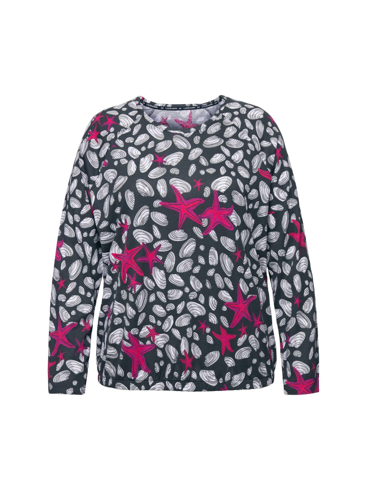 

Лонгслив LAURASØN Longsleeve, цвет orchidee