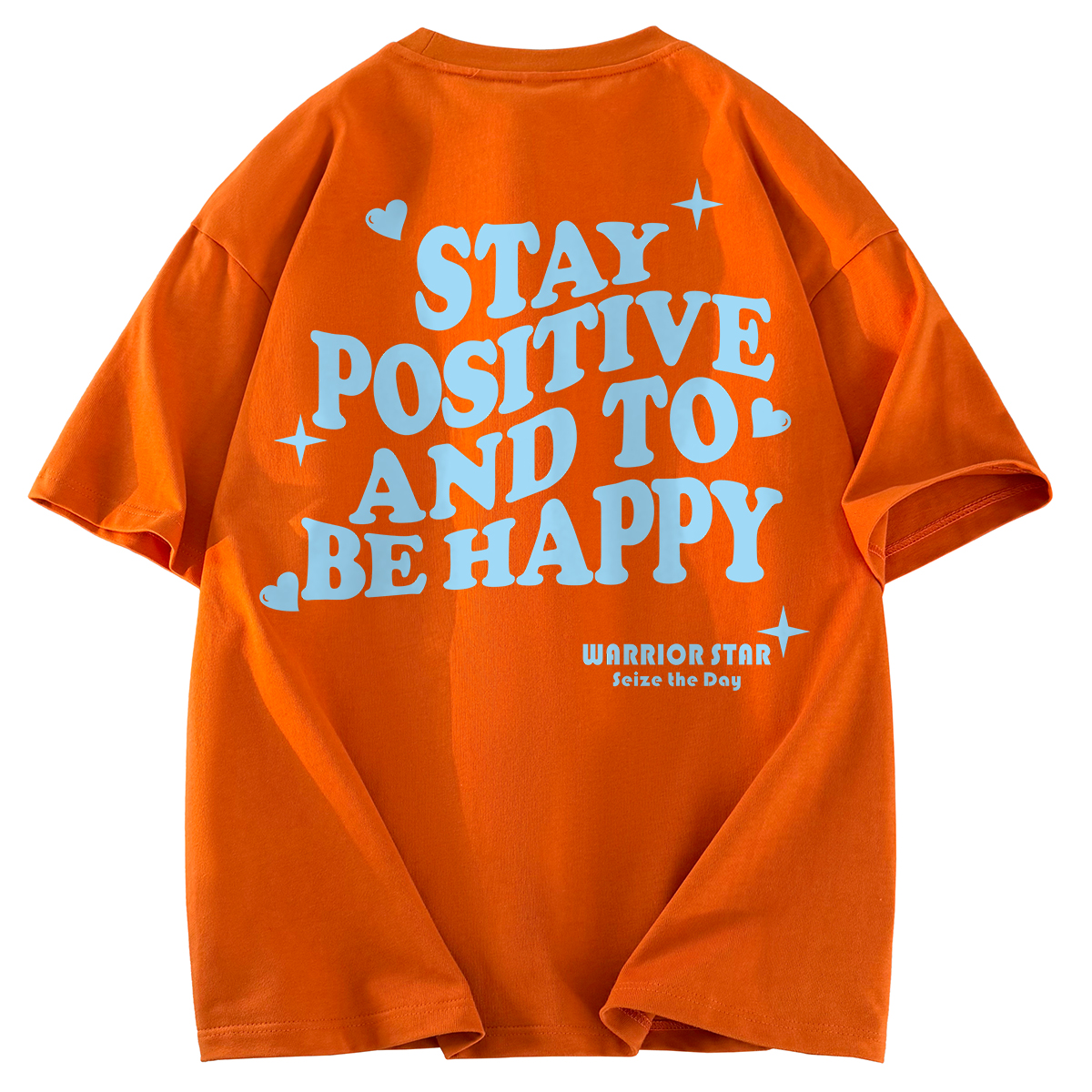 

Футболка женская с открытым краем и рукавом реглан из коллекции Smiling WARRIOR, оранжевый (heavyweight and 100% cotton)