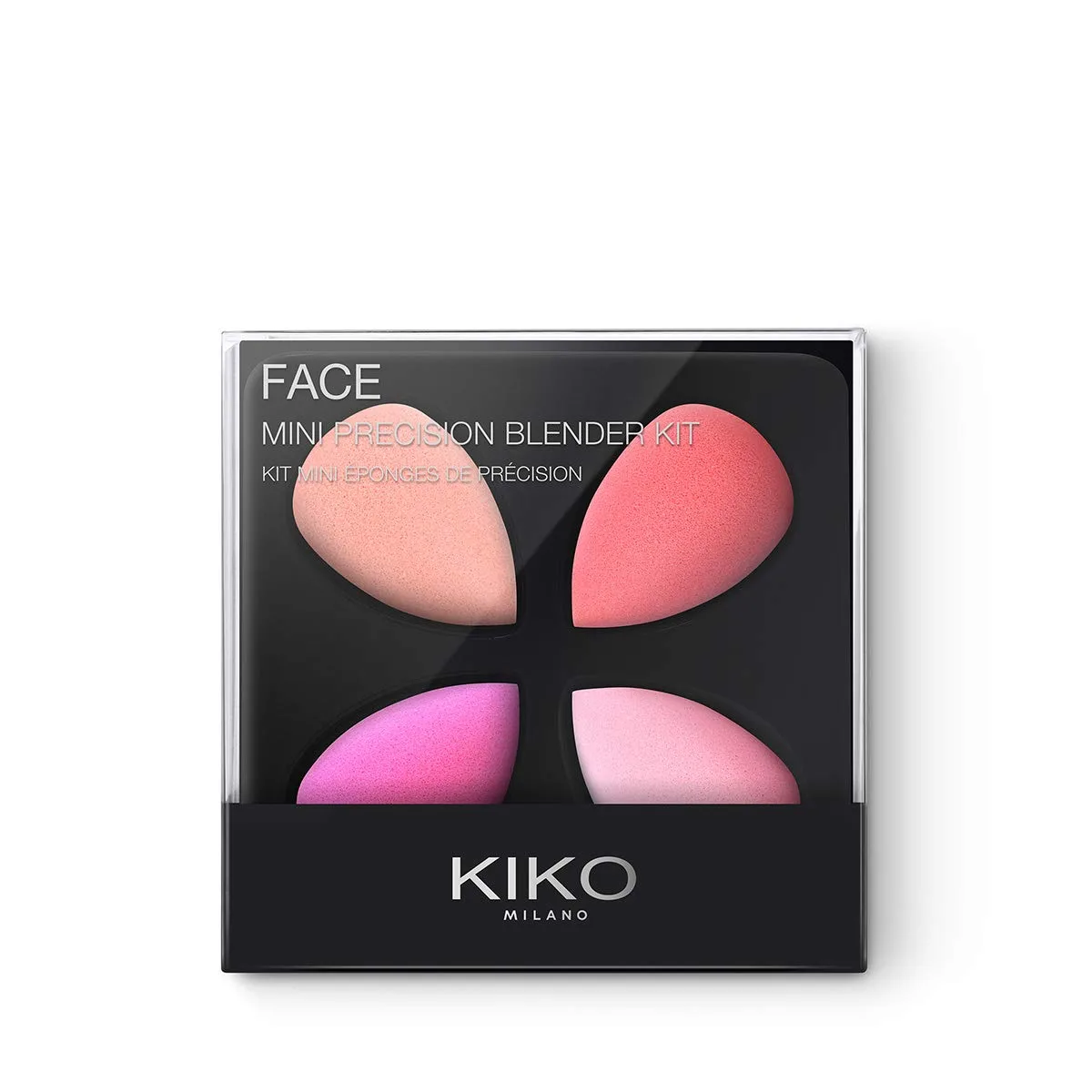 Набор мини-блендера KIKO MILANO Mini Precision Blender Kit | 4 мини-спонжи в форме капли, Multicolor — фото 2
