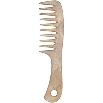 

Деревянная расческа Mechas Peine Madera с фитилем 1Un, черная, Eurostil
