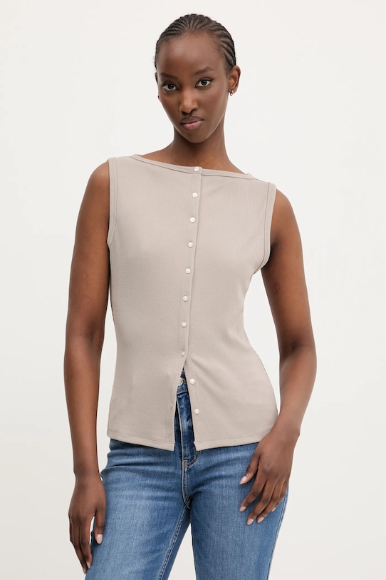 

Блузка Abercrombie & Fitch, бежевый