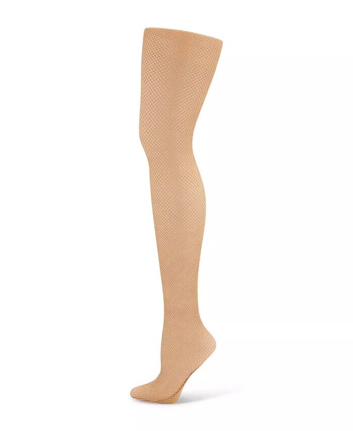 

Женские профессиональные бесшовные тайтсы в сеточку Capezio, коричневый