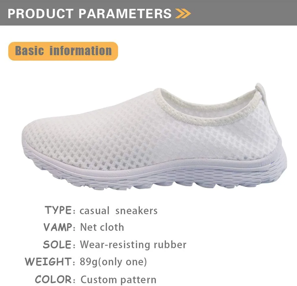 

Унисекс кроссовки Binienty с принтом для тренировок и бега, легкие слипоны для ходьбы для женщин и мужчин