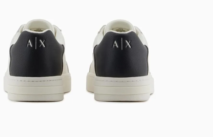 Кроссовки Armani Exchange Herren London, белый/черный — фото 3