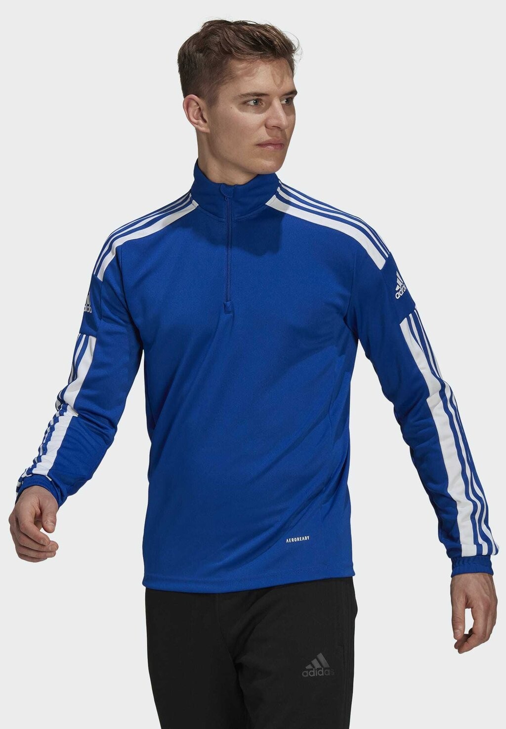 

Толстовка на молнии Adidas, синий
