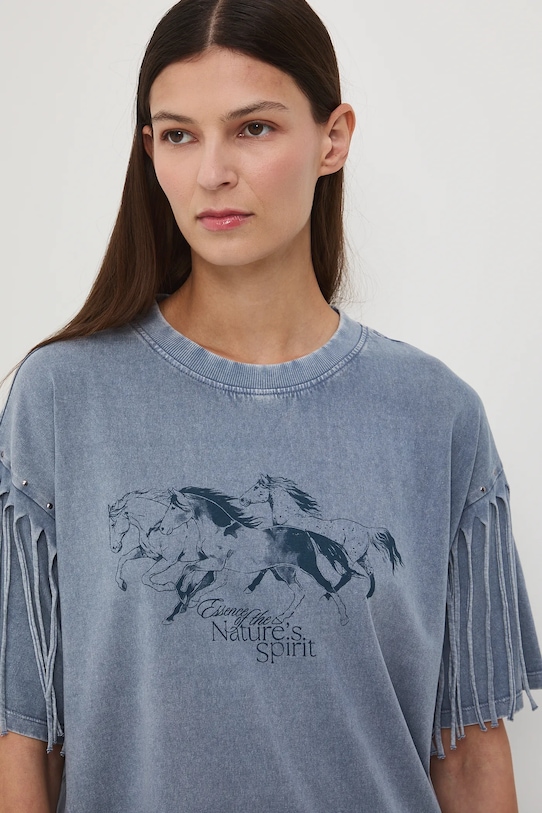 

Хлопковая футболка Medicine, синий