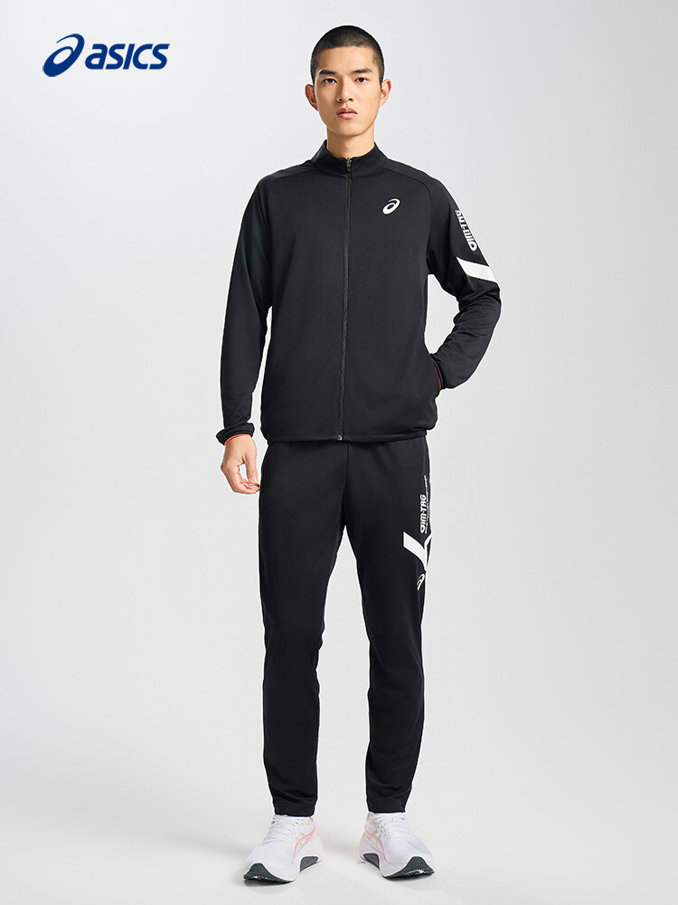 

Куртка мужская Asics влагопоглощающая, черный