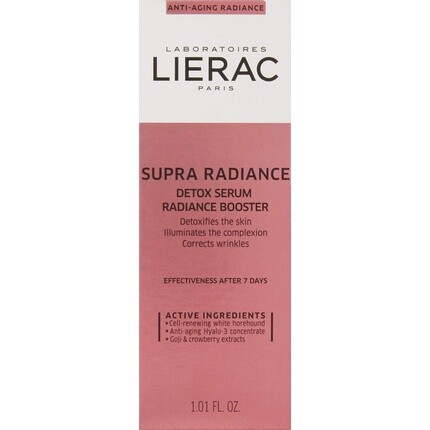 Supra Radiance Detox Сыворотка-усилитель сияния 30 мл, Lierac — фото 2