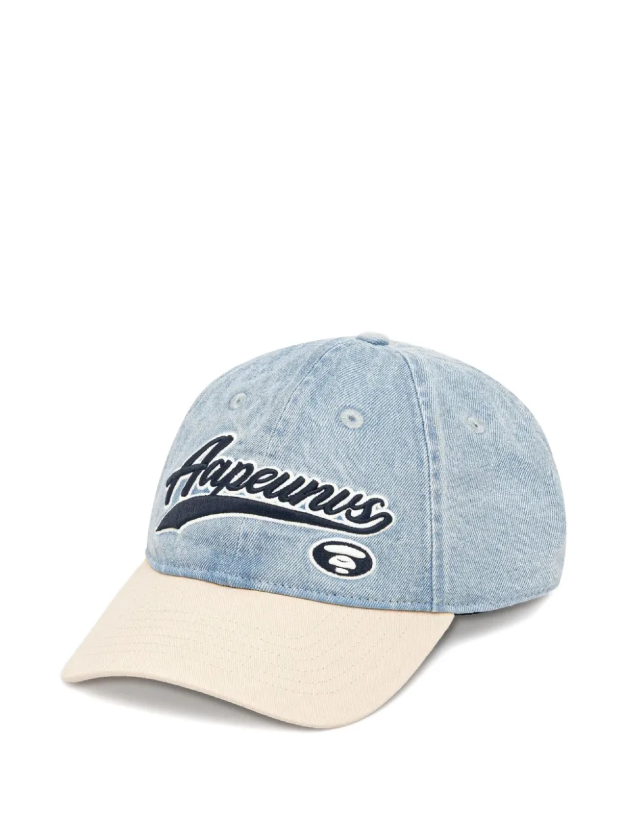 

Джинсовая кепка с логотипом AAPE BY *A BATHING APE, синий