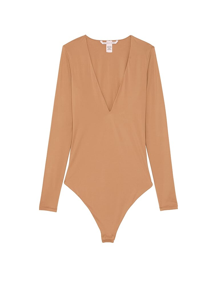 Боди от victoria с инновационным боди feathersoft с v-образным вырезом Victoria'S Secret, мультиколор — фото 3
