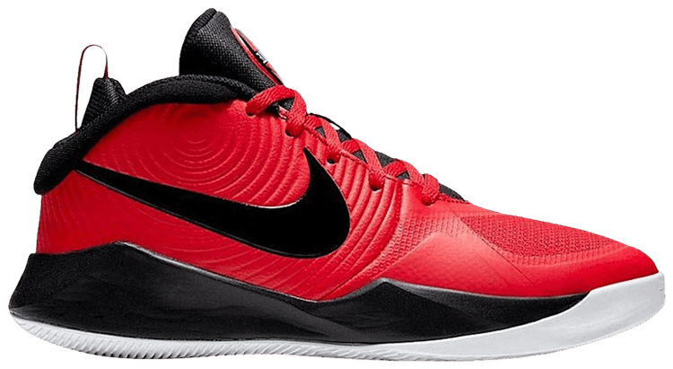 

Кроссовки Nike Team Hustle D9 GS 'University Red', красный