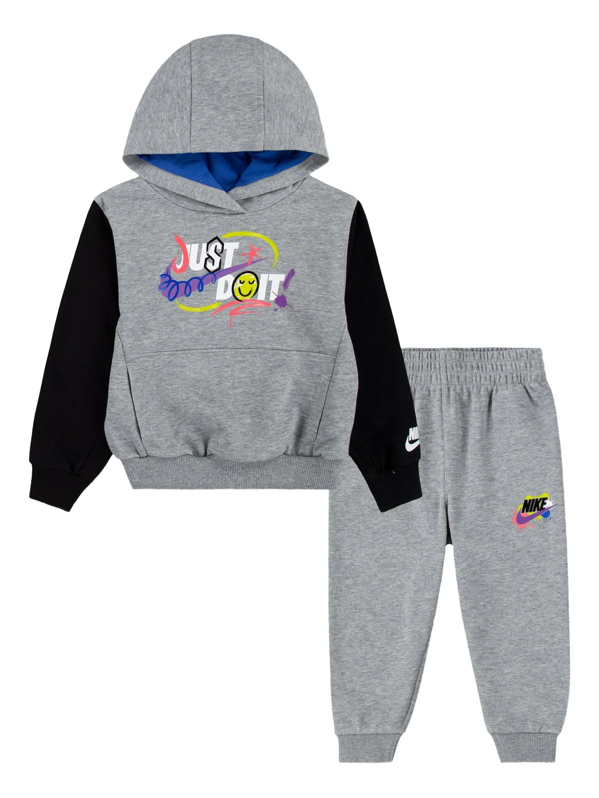 

Спортивный костюм с логотипом Nike Kids, серый