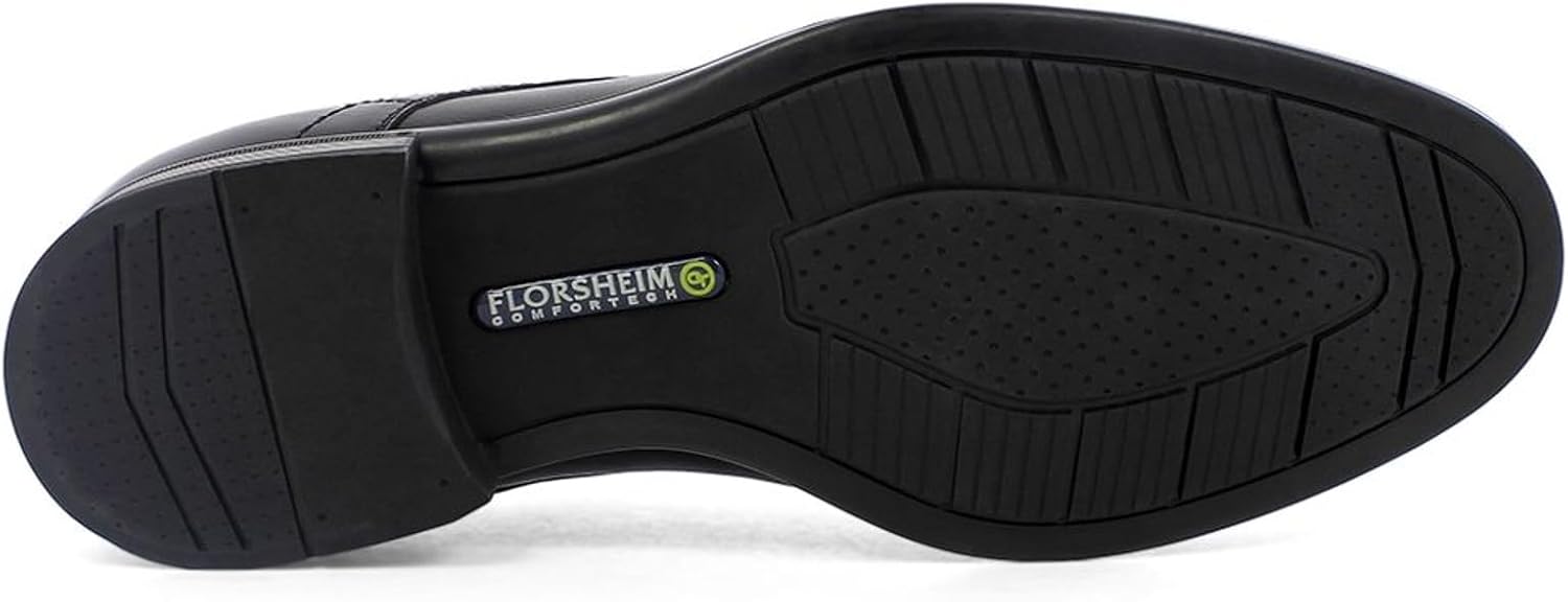 Florsheim Midtown Moc Toe слипоны для мужчин, черный — фото 4