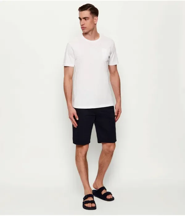 Футболка с бахромой slim fit Us Polo Assn, белый — фото 2
