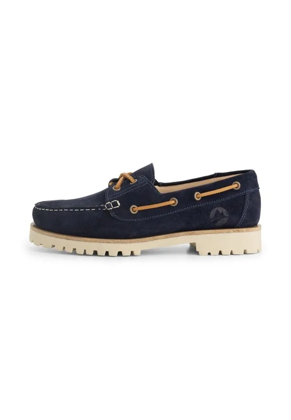Лоферы skjern Travelin, Navy — фото 2