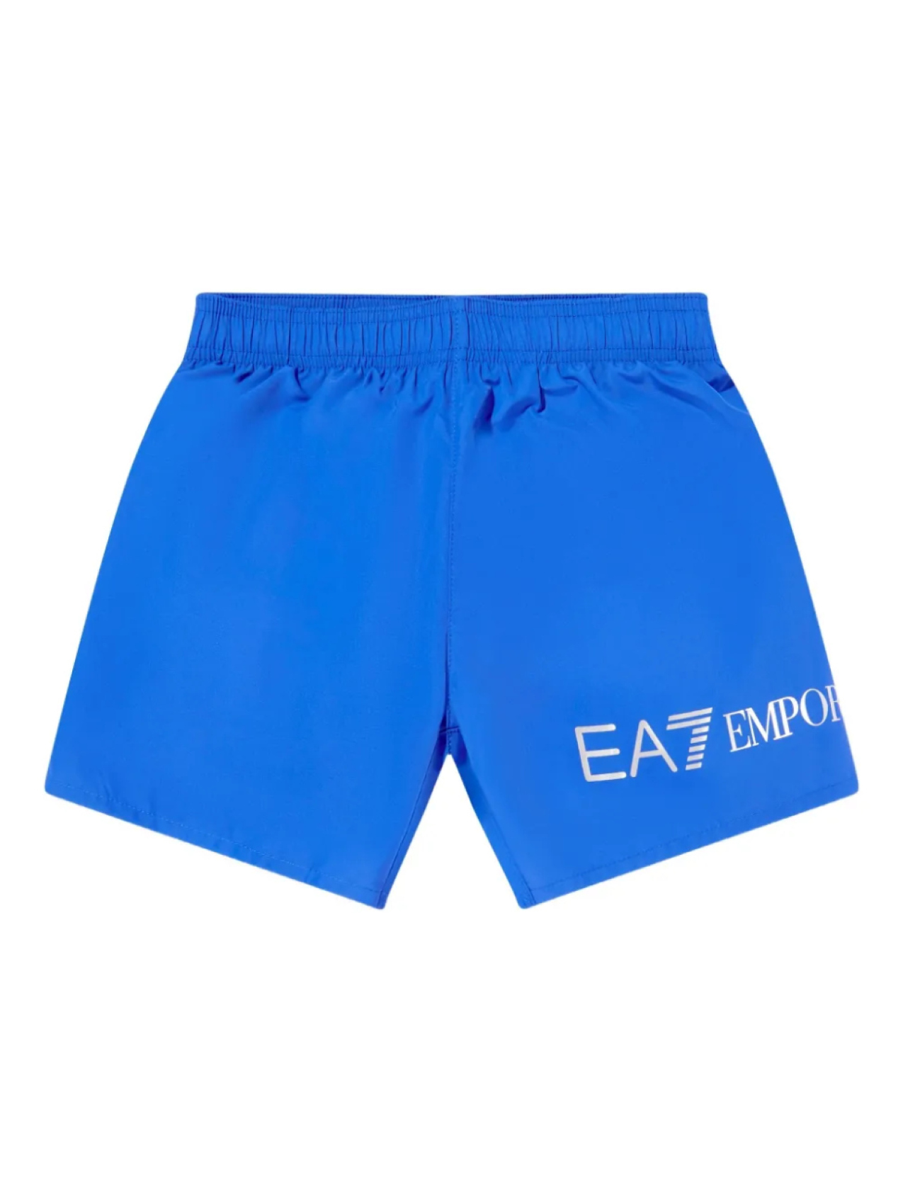 

Детские шорты для плавания с логотипом Emporio Armani Kids, синий