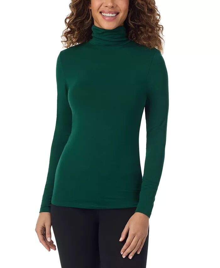 

Водолазка с длинными рукавами Petite Softwear Cuddl Duds, зеленый