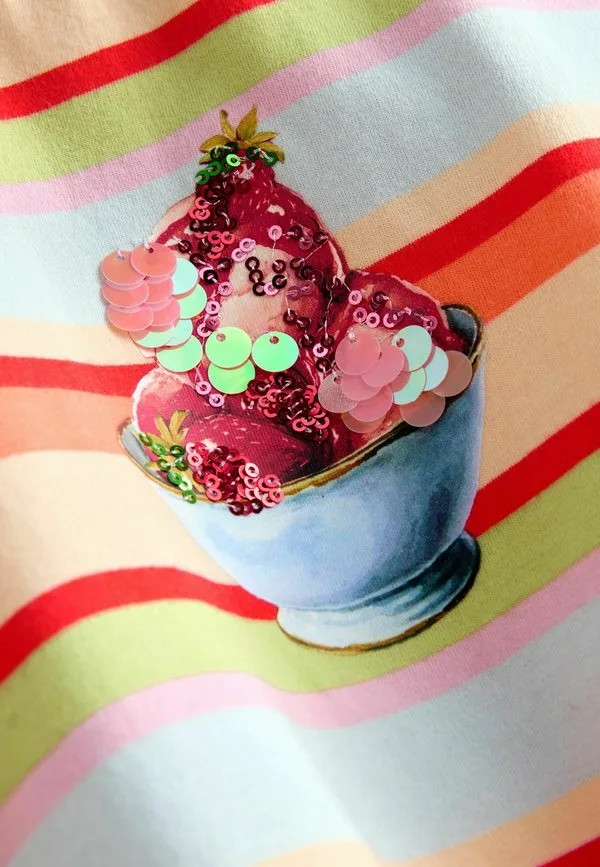 Футболка с принтом Next, Stripe Ice Cream — фото 3