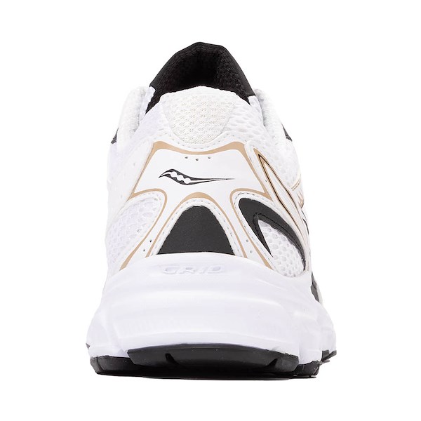 Кроссовки Saucony Ride Millennium Athletic Shoe, цвет White/Gold/Black — фото 4