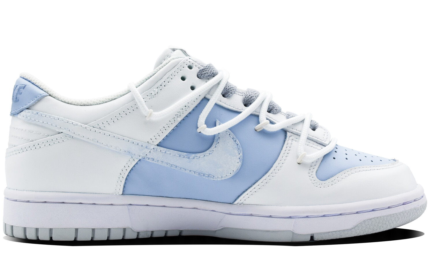 

Кроссовки Nike Dunk Skateboarding Shoes Women's Low-top White/blue, белый